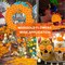 50PCS Marigold Flowers Artificial Marigold Flowers (50PCS-Orange)